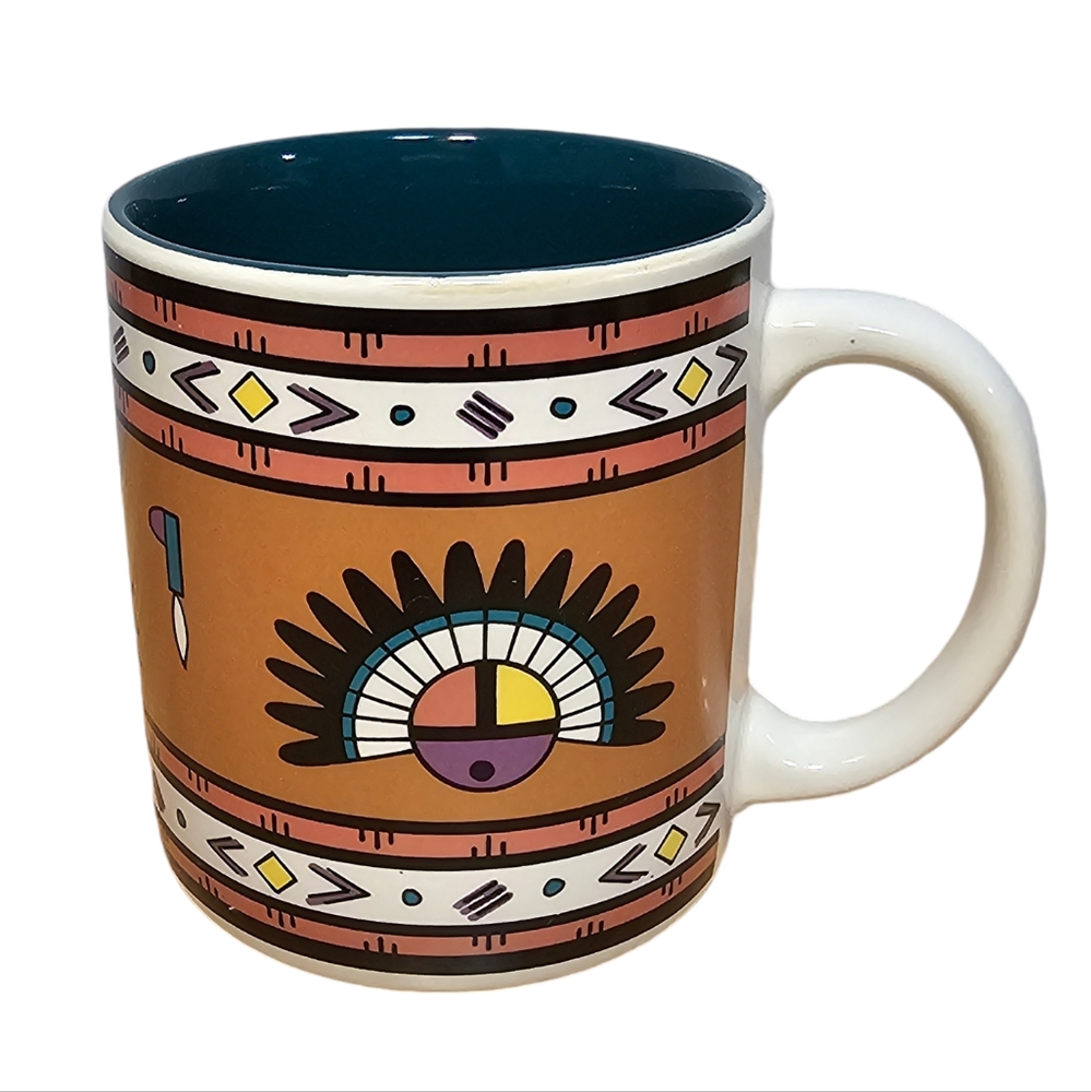 Vintage Kane Native American Kachina Coffee Mug
